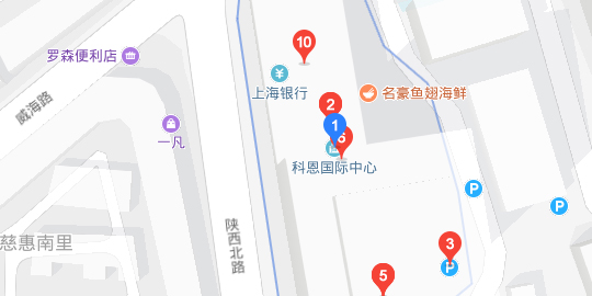 上海尚贤达猎头公司地图位置
